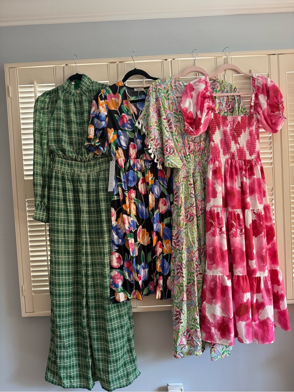 Women’s Size Small Bundle - pantsuit and 3 dresses